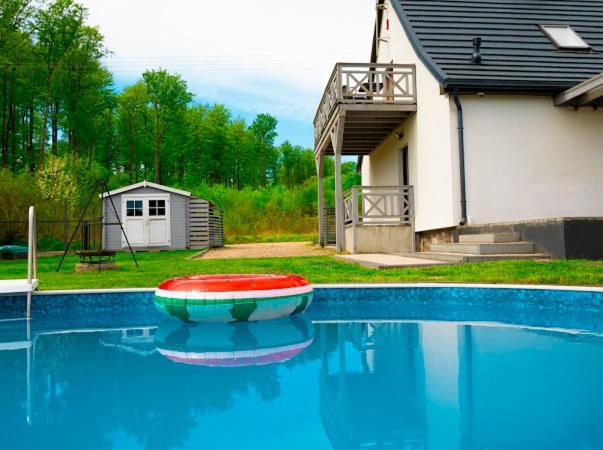 Las, Woda I Przygoda - Dom Z Sauna I Basenem Choczewo Exterior photo
